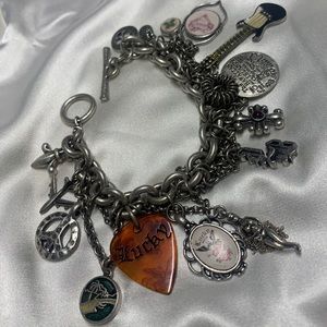 Rock & Roll Hawaiian charm bracelet